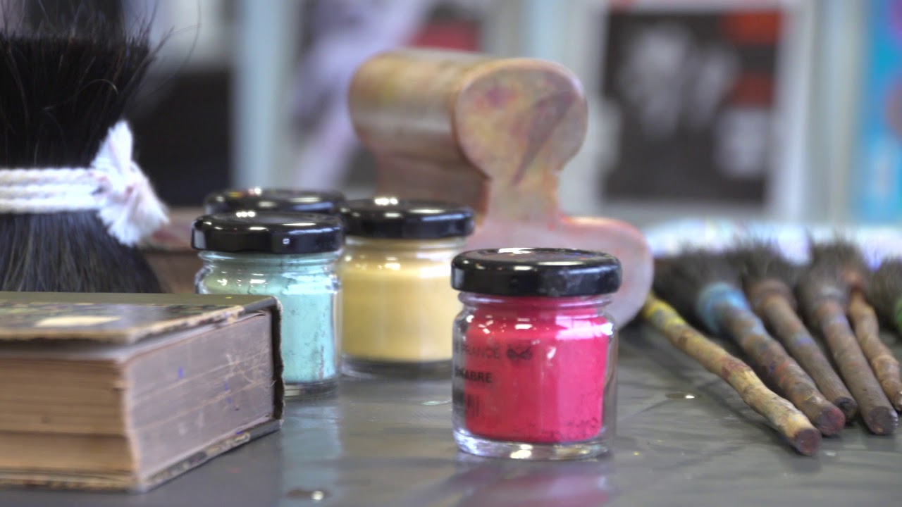 Atelier BU papiers marbrés