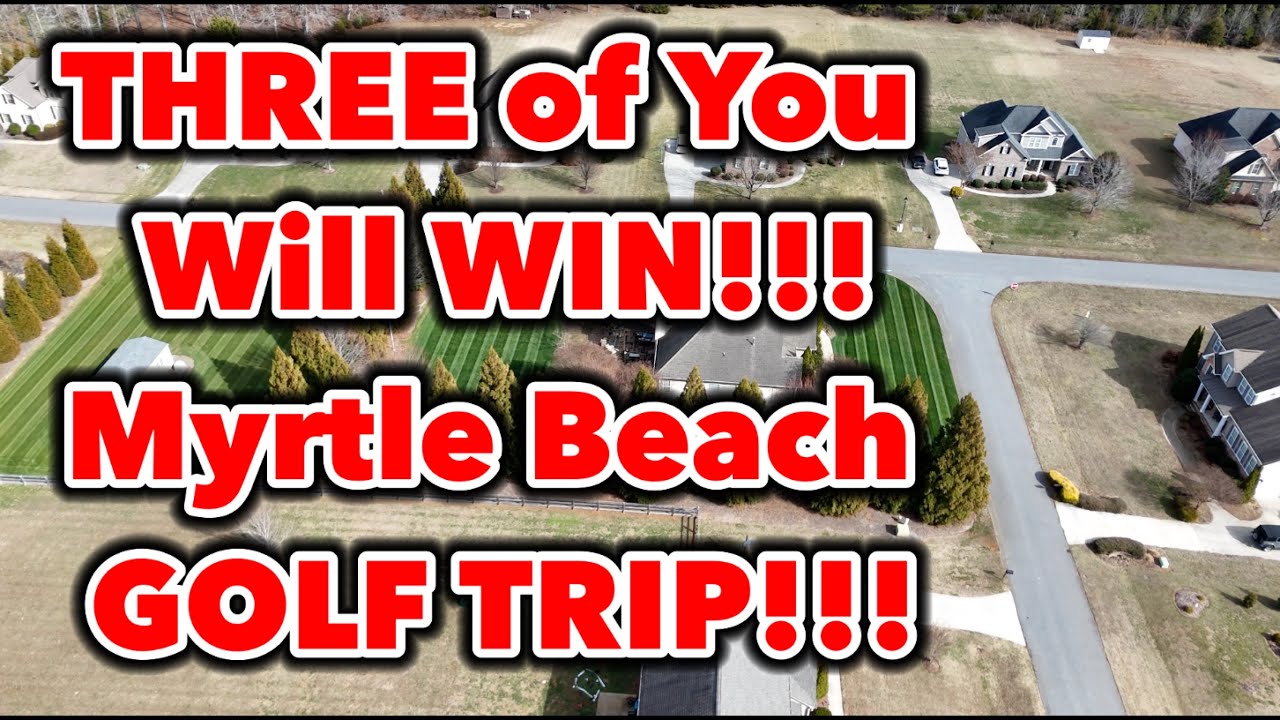 THREE of YOU Are Going To Win Vacation To MYRTLE BEACH