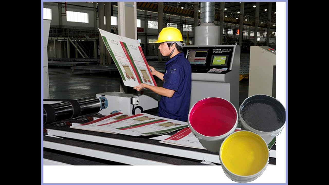 waterbased ink printing