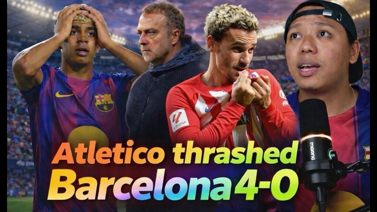 ATLETICO MADRID humiliates BARCELONA