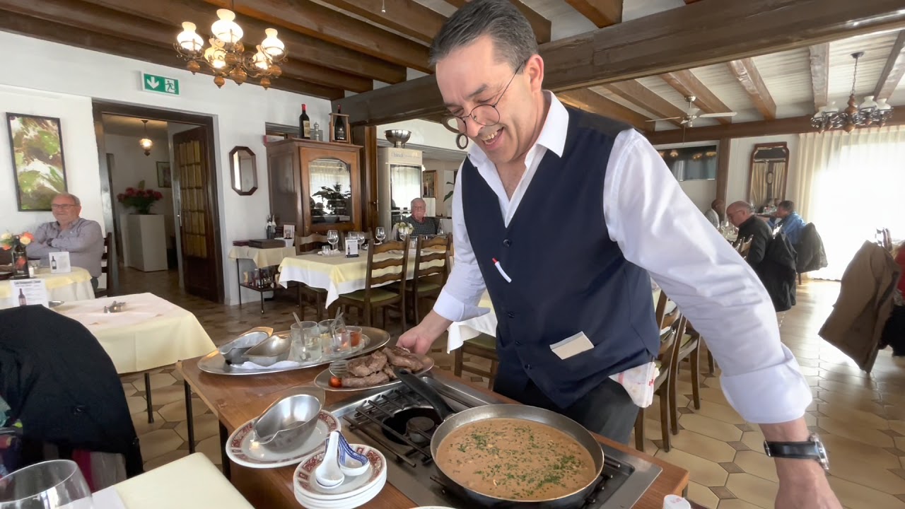 Préparation d'un sublime Boeuf Voronoff par Vitor