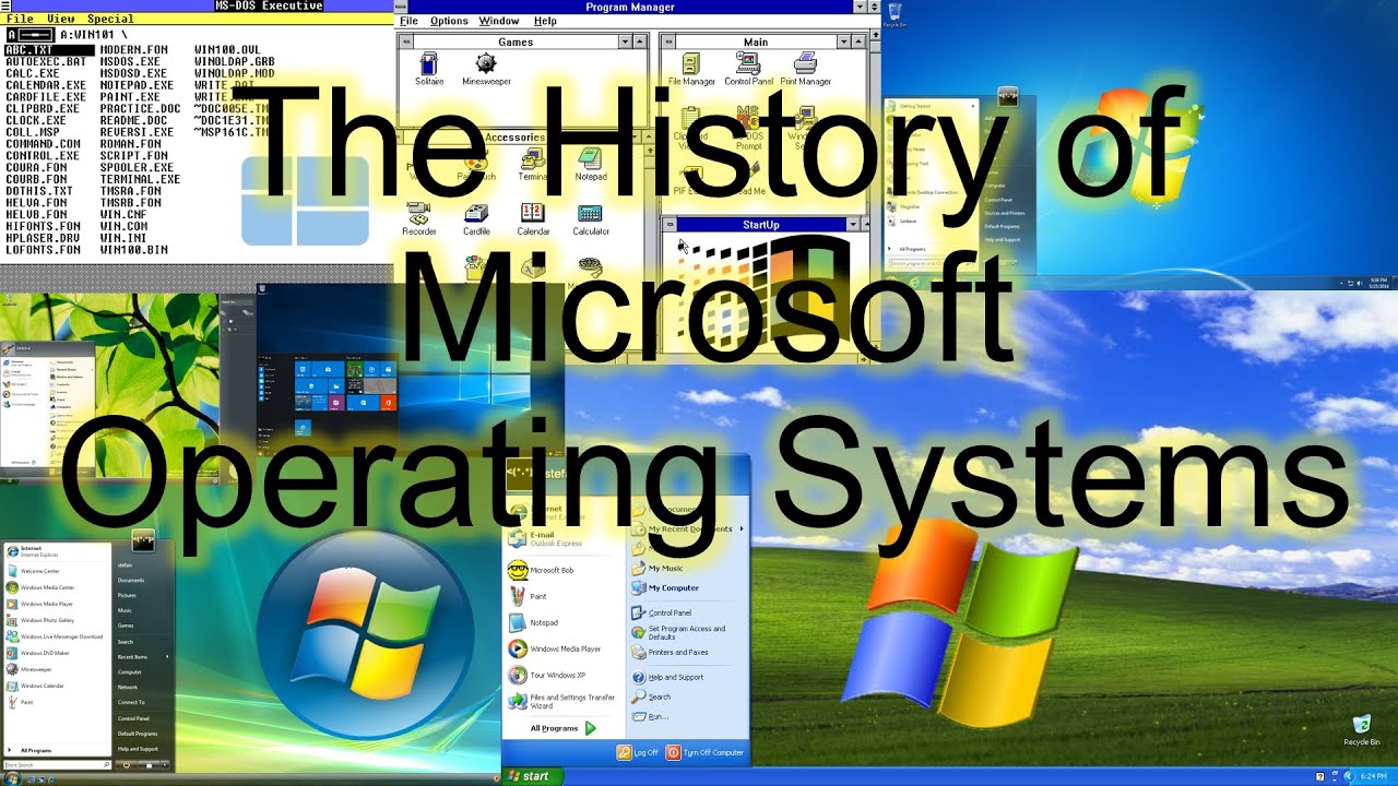 The History of Microsoft Operating Systems
