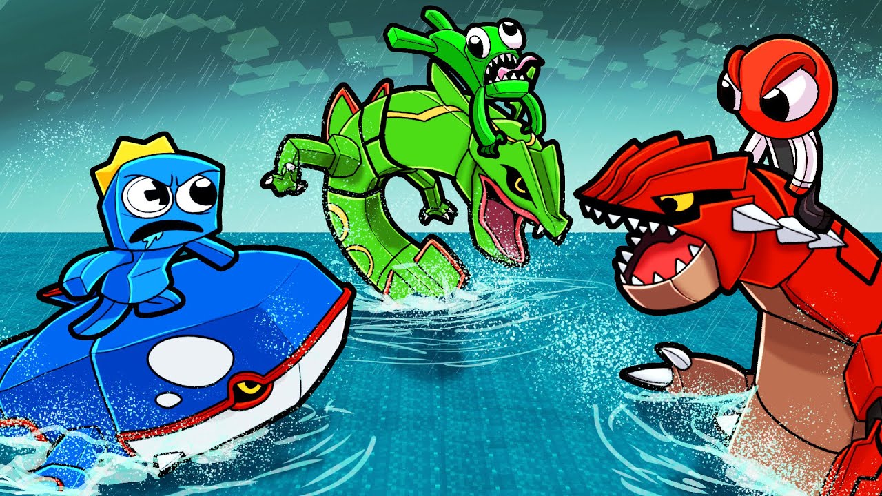 LEGENDARY RAINBOW POKEMON! (Minecraft)