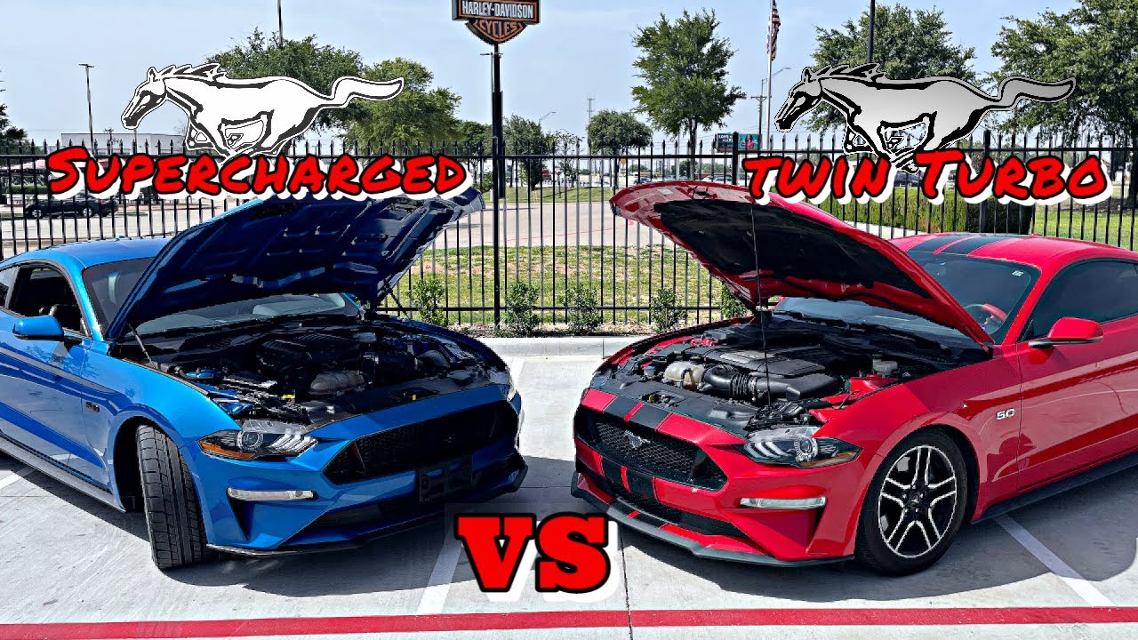 Mustang GT с турбонаддувом или с двумя турбонагнетателями... Что веселее?