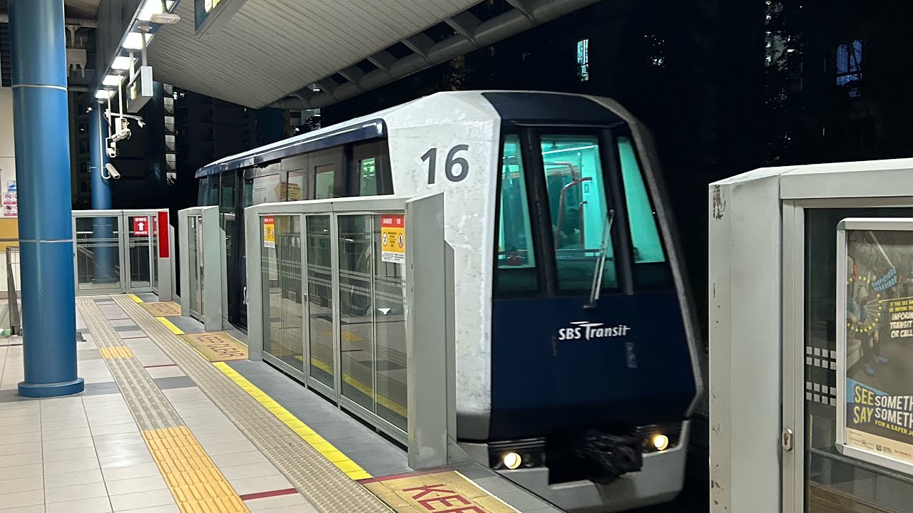 Journey Snippets on Strong Motor Sengkang LRT West C810 16