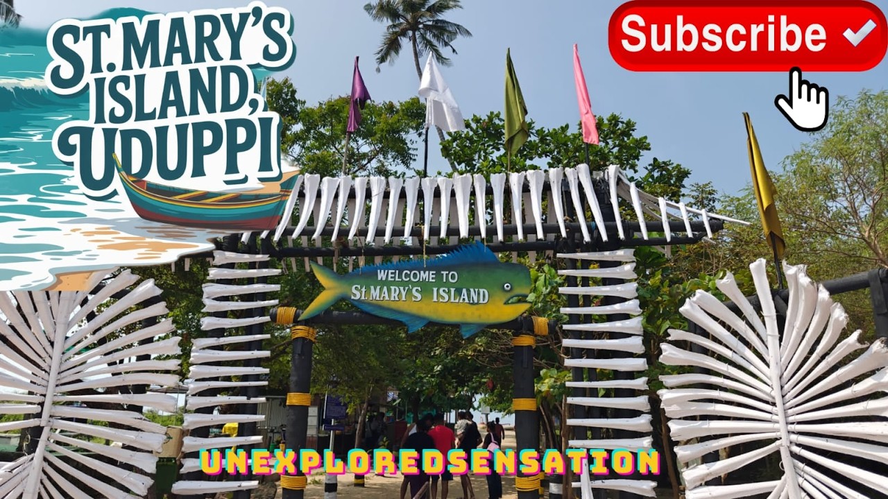 ST  MARY'S ISLAND, UDUPI