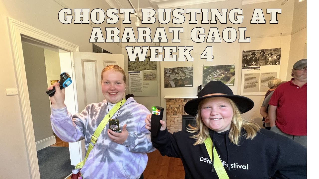 Vannin About ghost busting at Ararat Goal Week 4