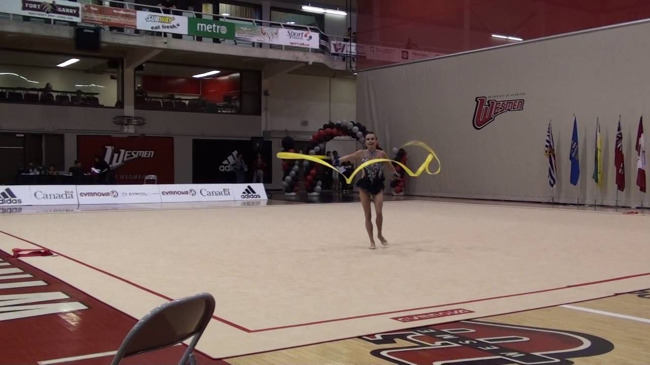 Victoria Reznik Senior Ribbon ON 2016 Canadian Championships RG