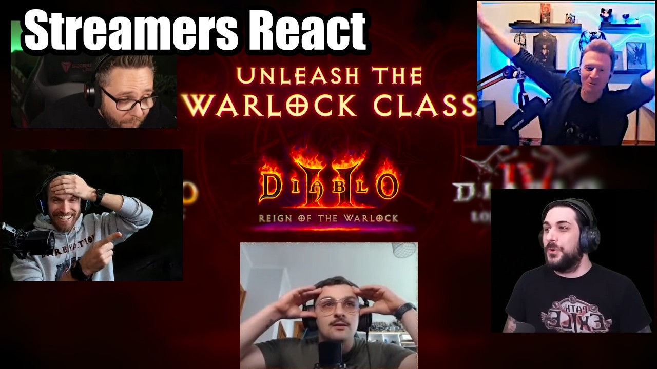 Реакция Crazy на анонс класса Чернокнижник в Diablo 2 Resurrected