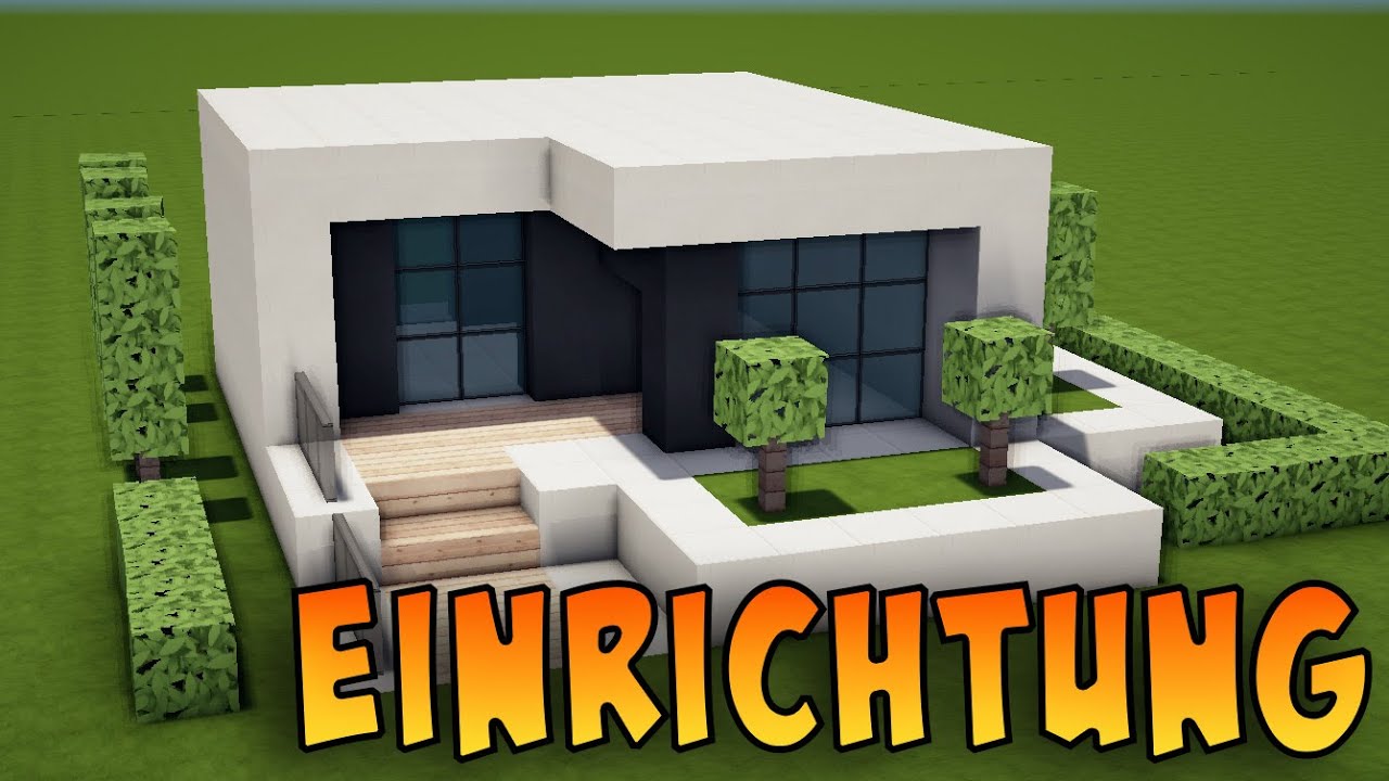 EINRICHTUNG vom MODERNEN HAUS in MINECRAFT bauen TUTORIAL [HAUS 211]