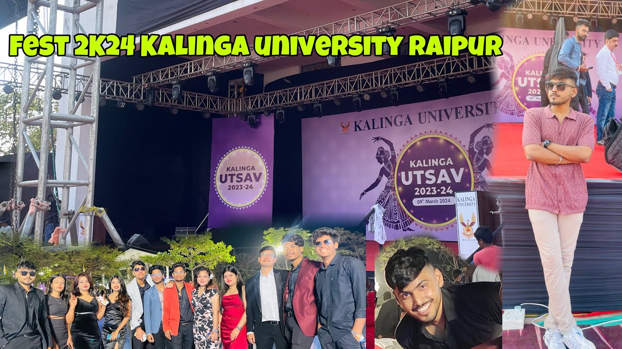 KALINGA UTSAV FEST VLOG | Dance, singing , rampwalk ,and more fun with jigri yaar KU Raipur