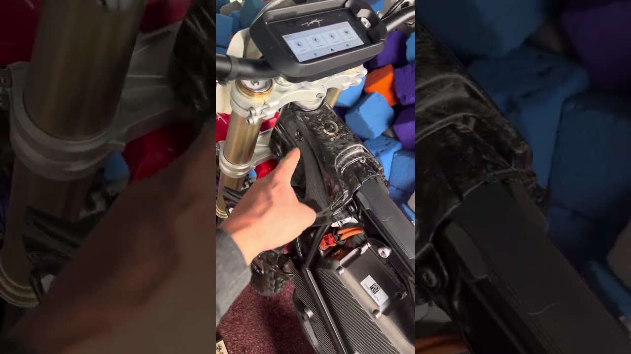 Stark Varg 80hp magenta solid light lock mode repair