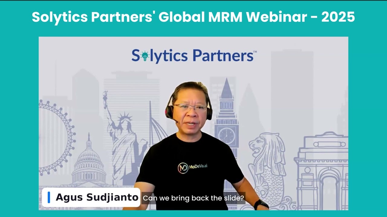 Solytics Partners' Global MRM Webinar 2025: Preparing Your MRM Function for AI/ML and Generative AI