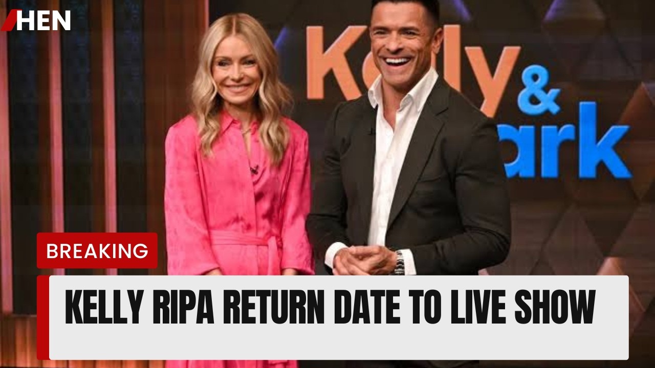 Kelly Ripa Returns to Live With Kelly