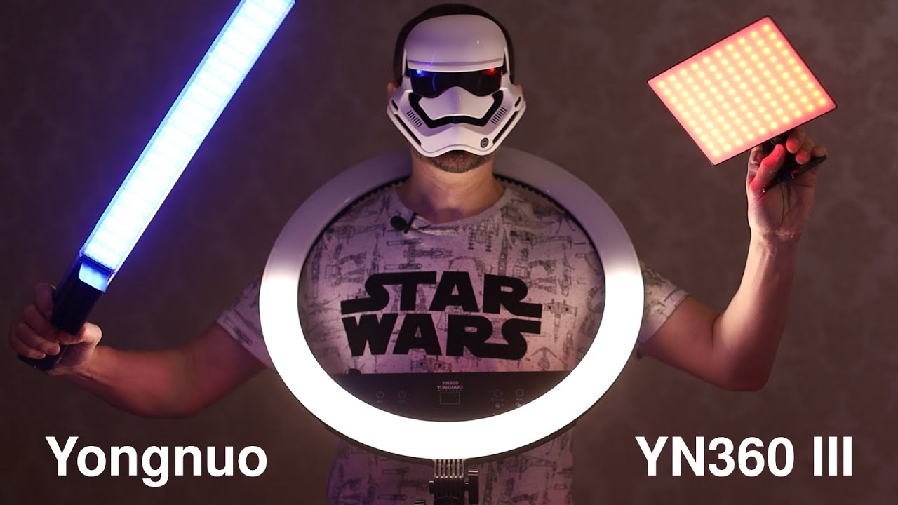 YN360 III RGB // Меч Джедая от Yongnuo // Игрушка для профи (обзор)