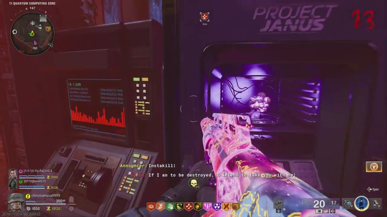 BO6 RECKONING EASTER EGG PURPLE BRAIN LOCATION AND WHERE TO PUT HARDDRIVE 