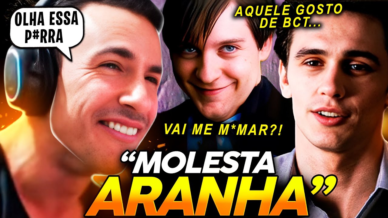 COMPILADO do SUPER XANDÃO REAGINDO as EDITS MAIS ENGRAÇADAS do MOLESTA ARANHA KKKKKKKKKK