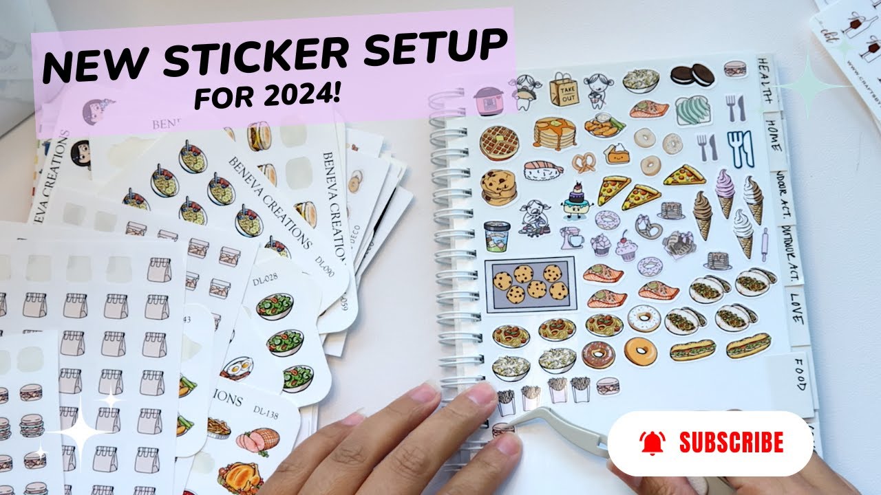 Planning for 2024 | Changing My Sticker Organization