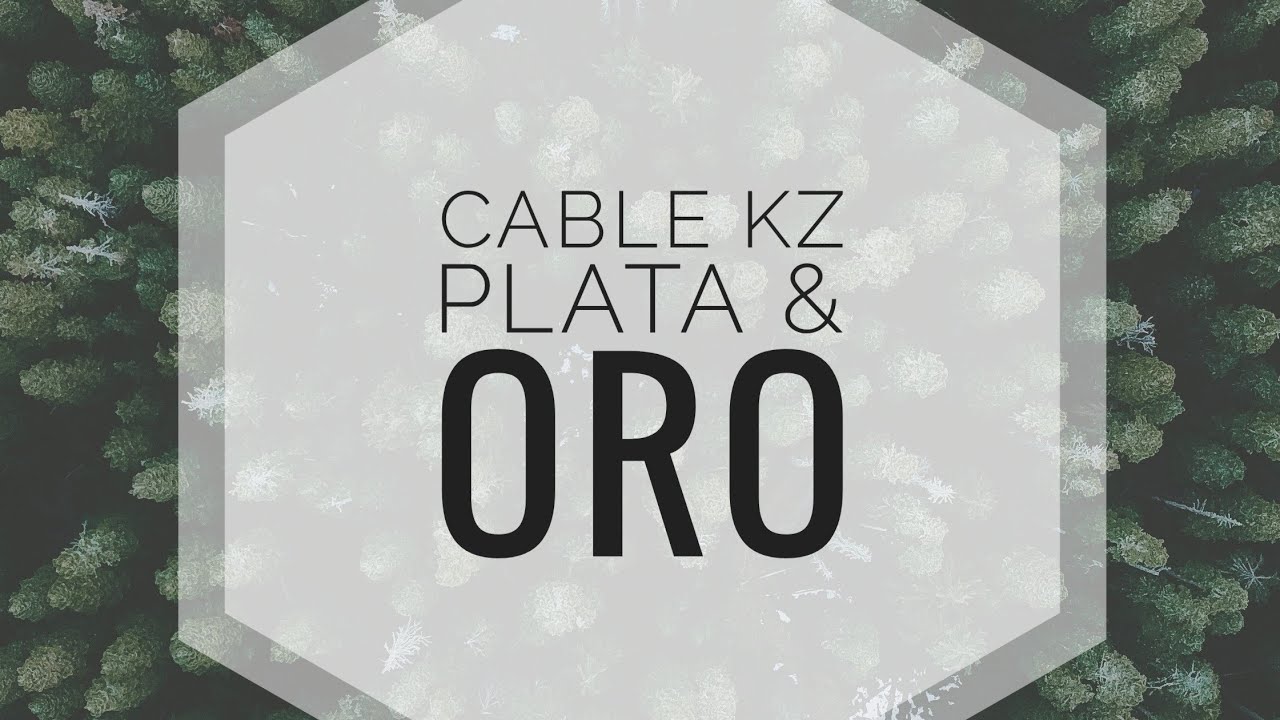 Cable Kz De Oro y Plata • Unboxing En Español