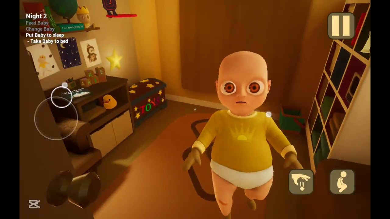 The Baby In Yellow: First, second and third section