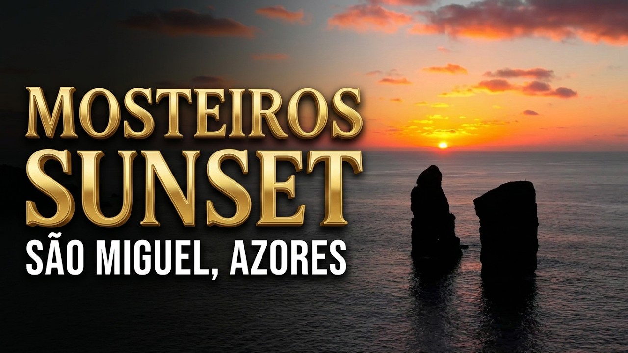👉 🇵🇹 The Most Magical Sunset &ndash; Mosteiros, S&atilde;o Miguel Azores