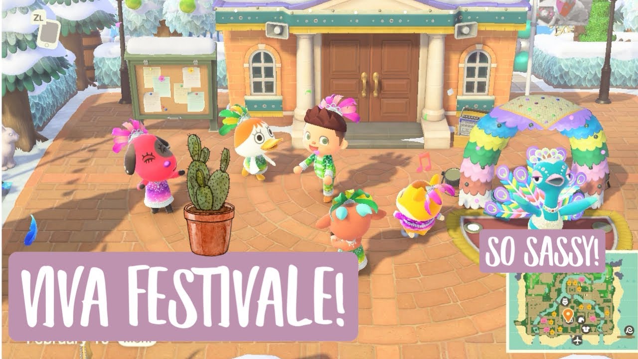 Festivale with Friendos! ACNH!