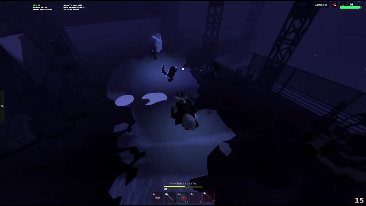 Killing the nightcrawler in Roblox Kaiju Paradise :)