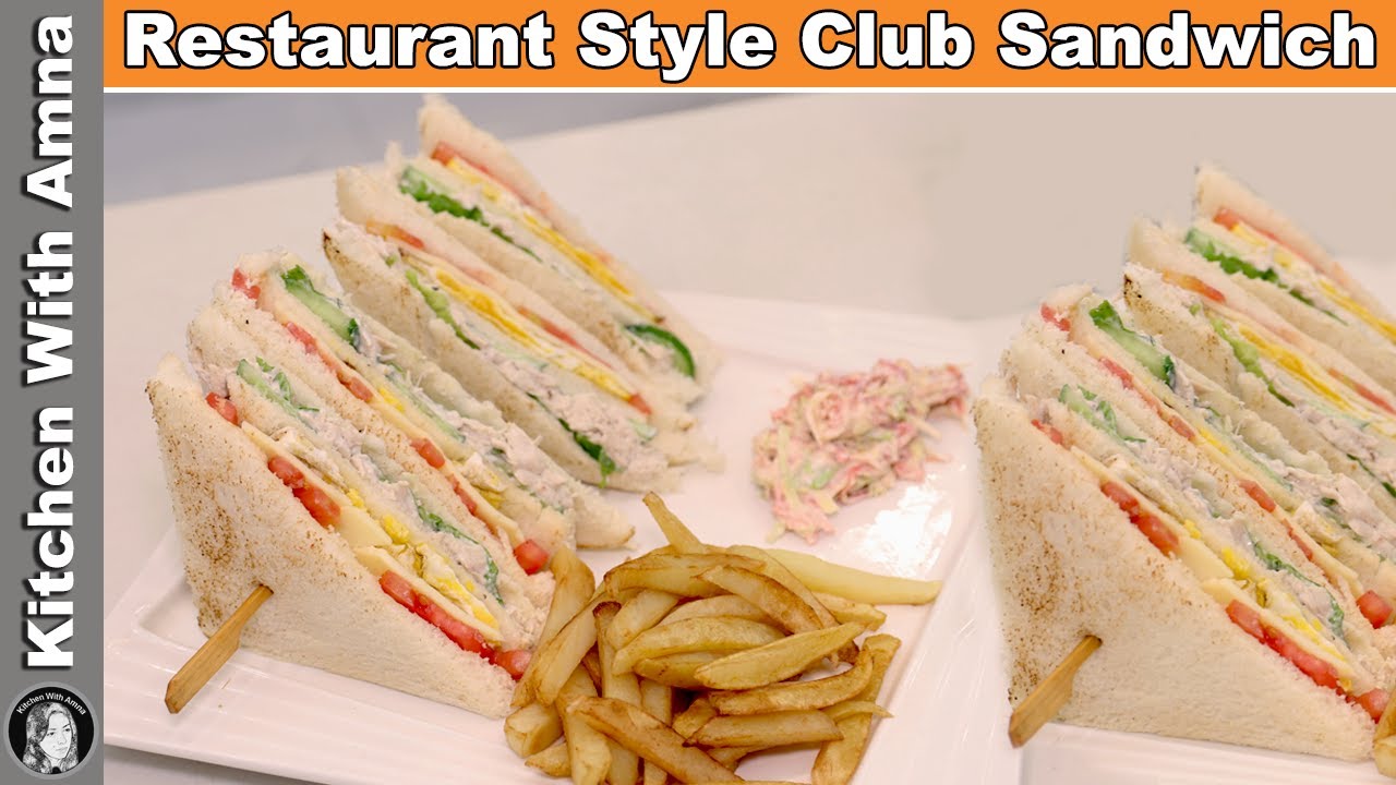 Restaurant Style Club Sandwich | Chicken Sandwich  | Ramzan Special Recipe