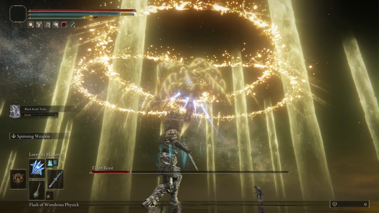 Elden Ring Final Fight Radagon | Elden Beast Mage Build