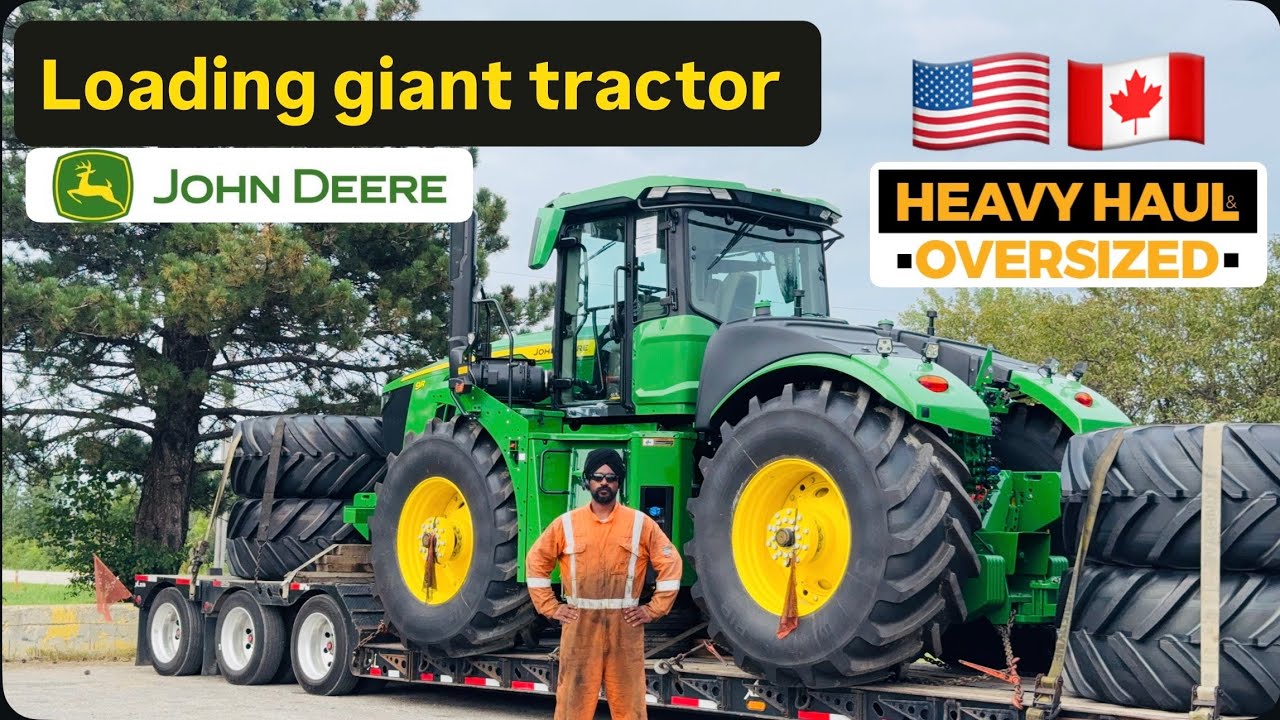 Heavy hauler: Moving a Giant Tractor 
