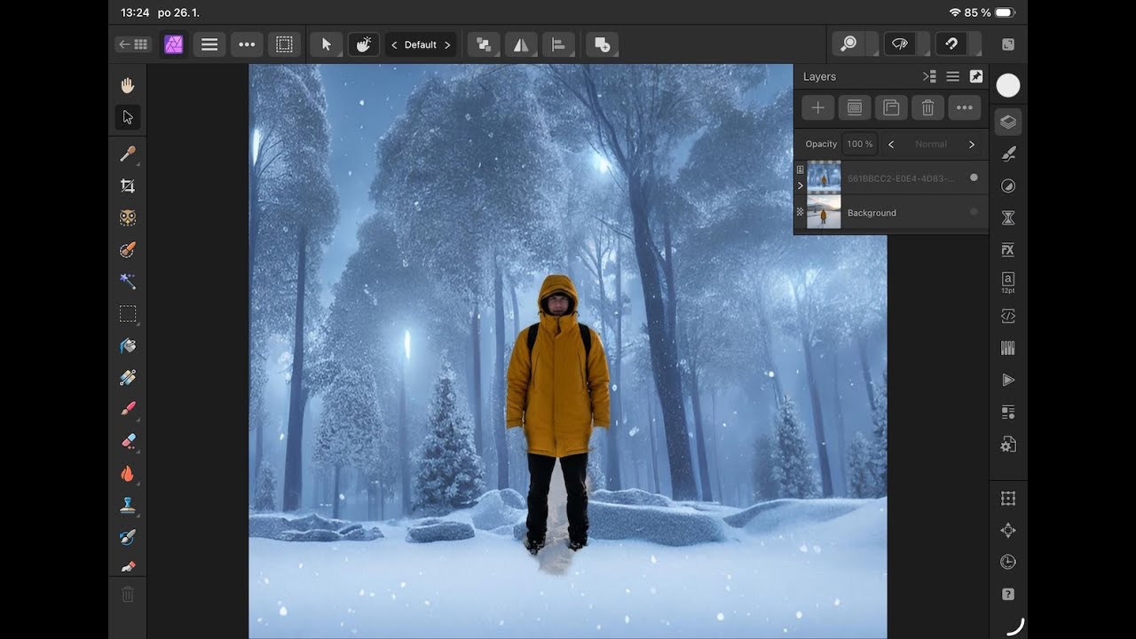 Keď Canva nestačí: POP OUT a úprava fotografií v Affinity Photo