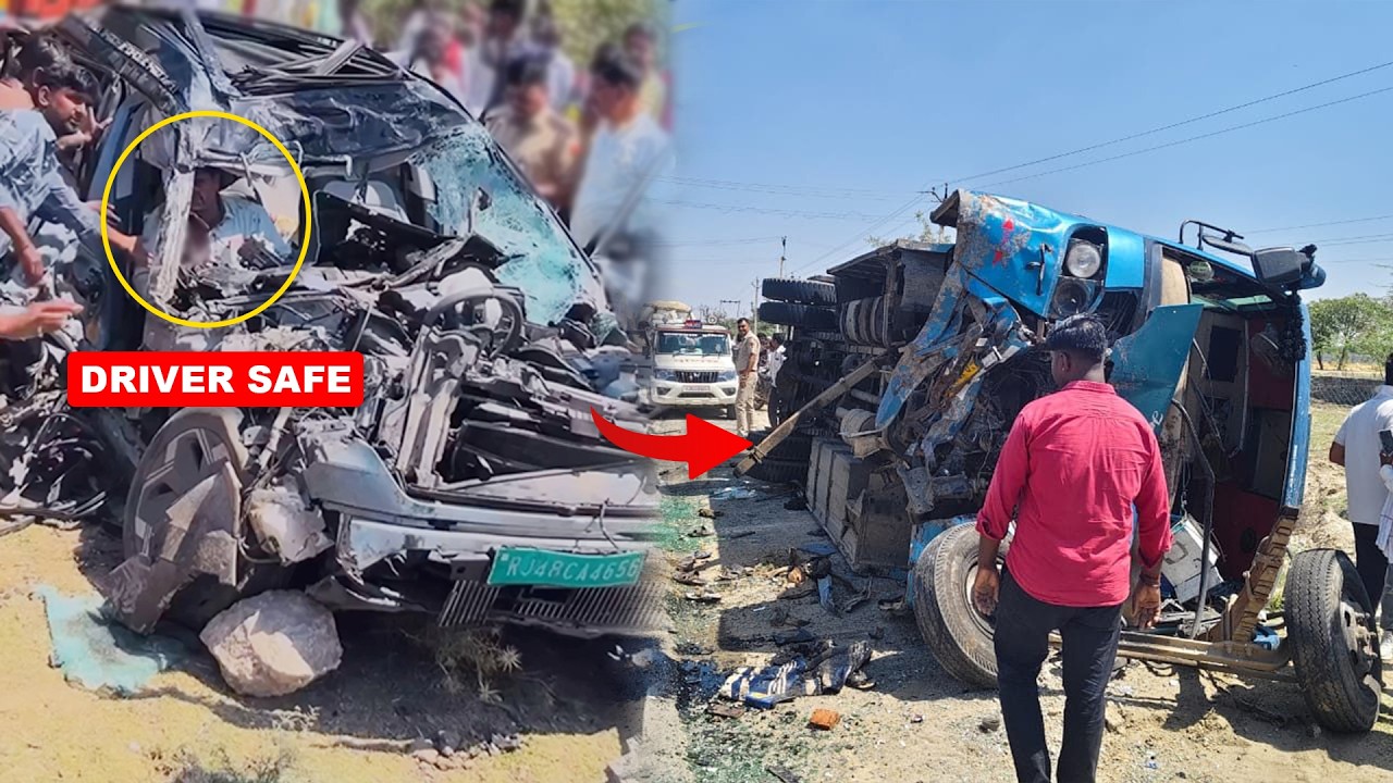 Tata Harrier EV Destroyed the Bus 😨 This is Really Unbelievable 