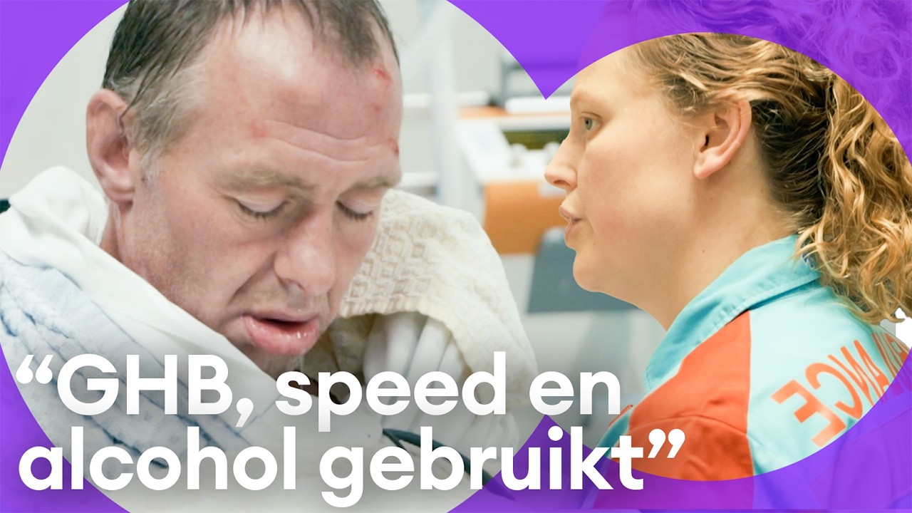 MAN ligt HALF UUR BEWUSTELOOS in IJSKOUD WATER | Op de spoed | EO
