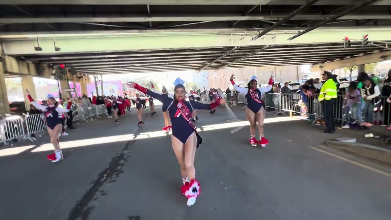 Abe majorettes under the bridge Legion of Mars 26