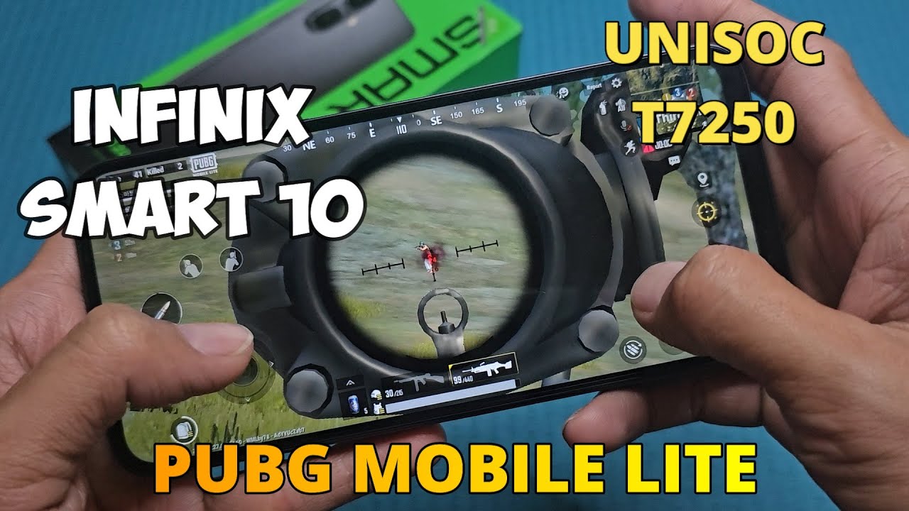 PUBG Mobile Lite in Infinix Smart 10