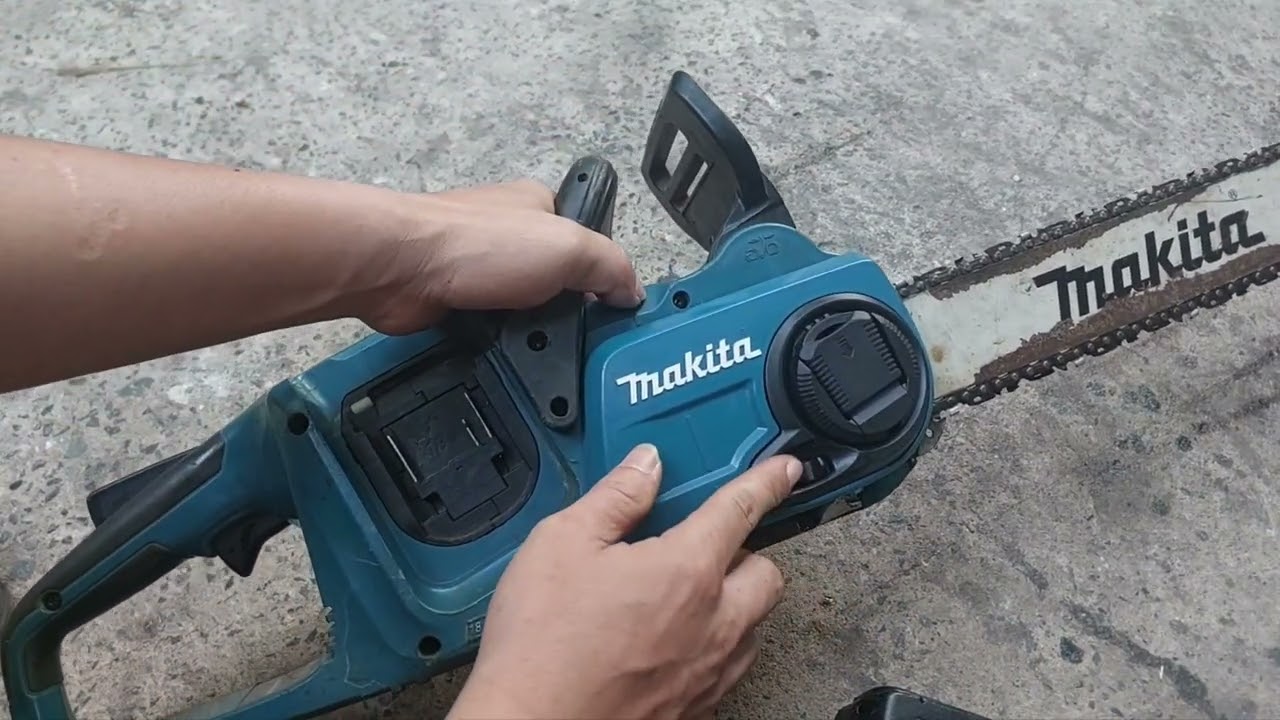 cưa xích dùng pin makita hàng nội địa nhật. zalo 0989589729