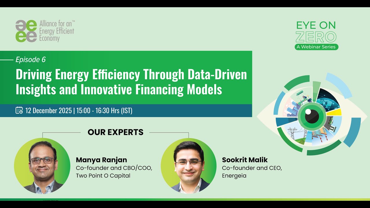 Driving Energy Efficiency Through Data-Driven Insights and Innovative Financing Models