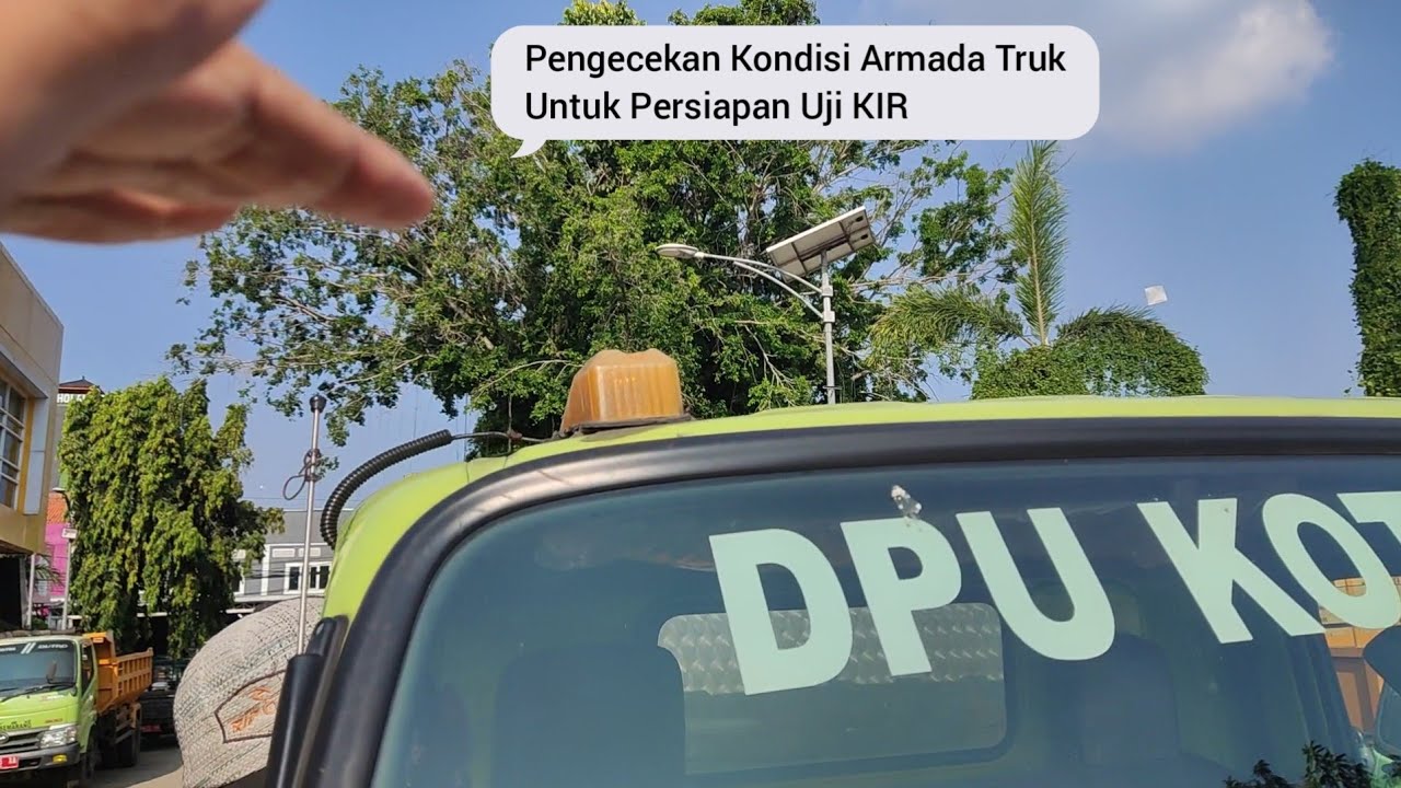 Pengecekan Truk Untuk Persiapan Uji KIR 3 Juli 2025 ke-1