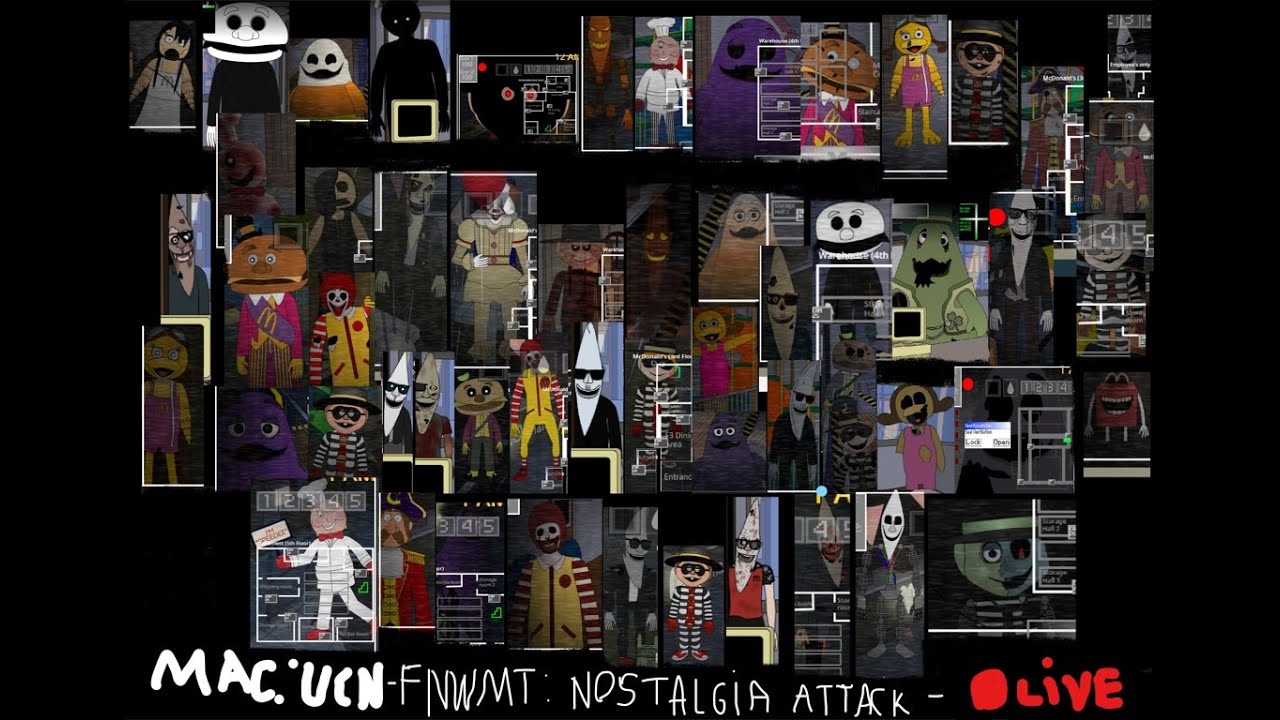 A ULTIMATE CUSTOM NIGHT DO MAC TONIGHT - FNWMT: Nostalgia Attack - (Full Game)