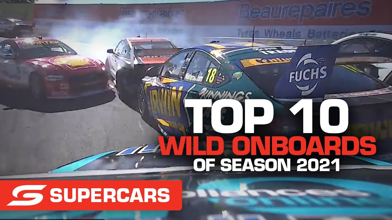 Top 10 ONBOARD moments of 2021 | Supercars 2021