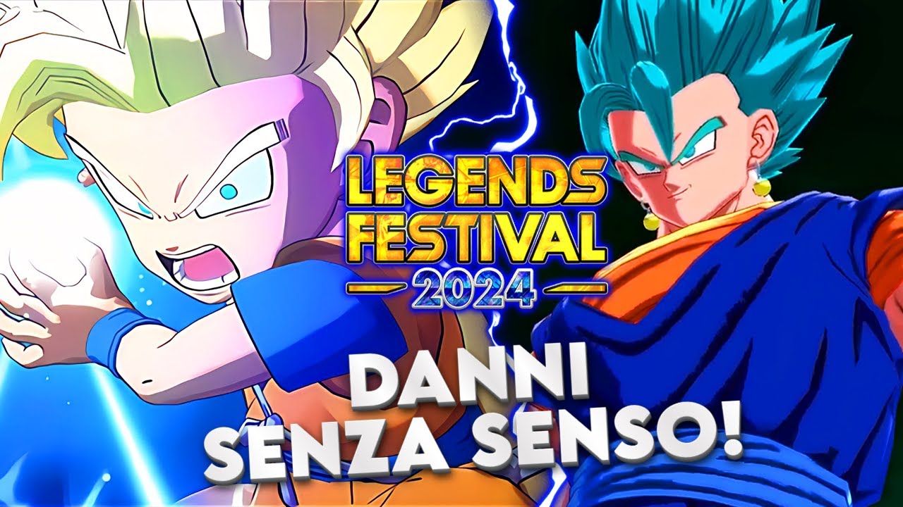 Ho GIOCATO il TEAM del LEGENDS FESTIVAL 2024: DANNI FUORI LOGICA! | DRAGON BALL LEGENDS ITA
