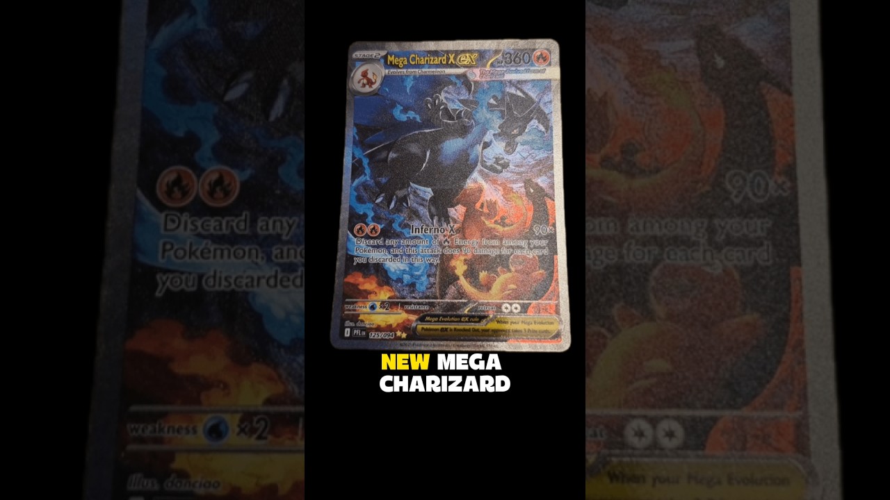 NEW MEGA CHARIZARD X SIR!!