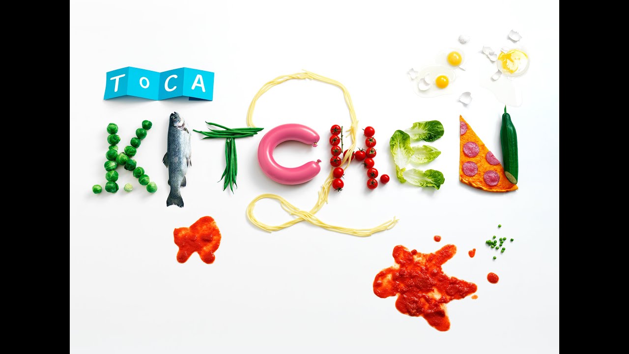Toca Kitchen 2 Part 1 - iPad app demo for kids - Ellie