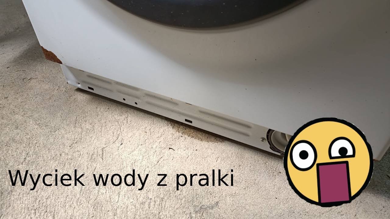 Pralka hotpoint/Ariston wyciek wody naprawa cz1.