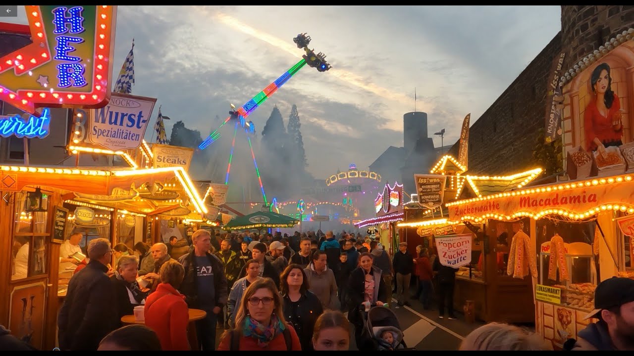 Lukasmarkt Mayen 2022 (inkl. Wellenflug)|| in 4k!