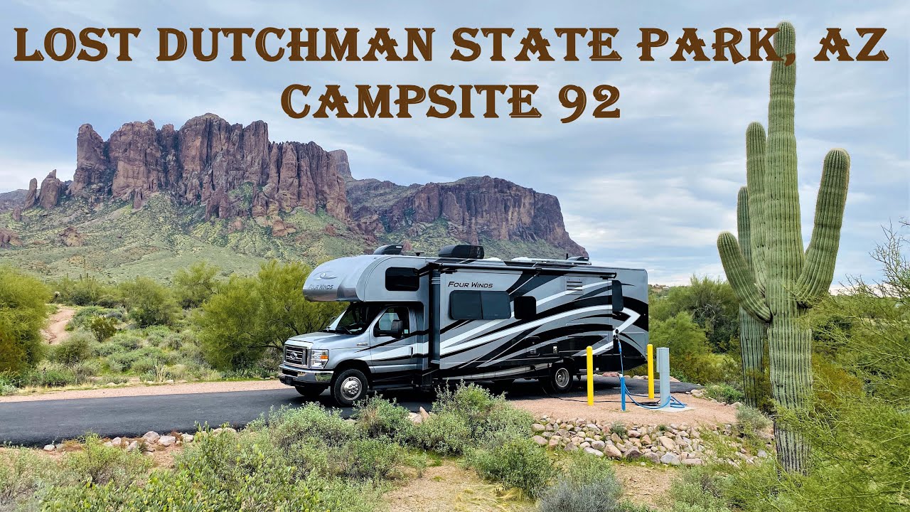 Lost Dutchman State Park Campsite 92 Apache Junction Superstition Mountains