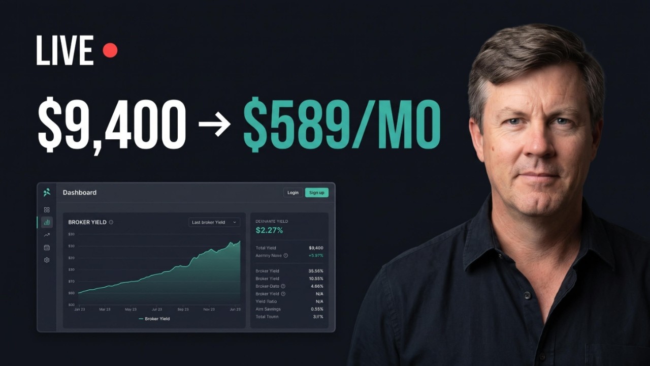 Turning $9,400 Into Daily Cash Flow (LIVE DeFi Demo)