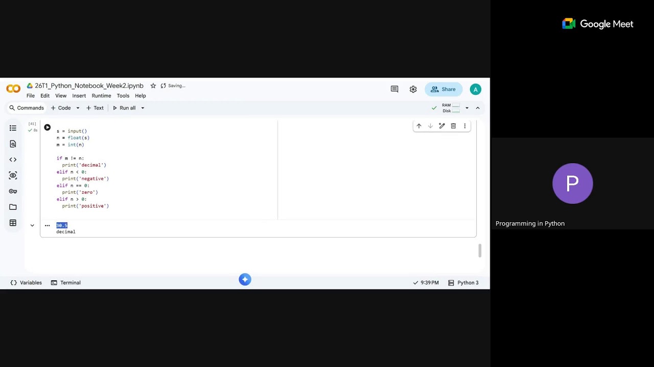 Python Live Session | Week 2 | T1-2026