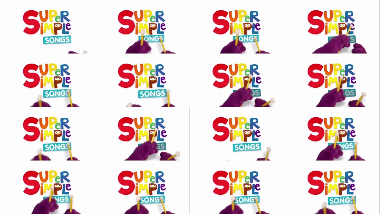Super Simple Songs Over One Million Times 1 minute