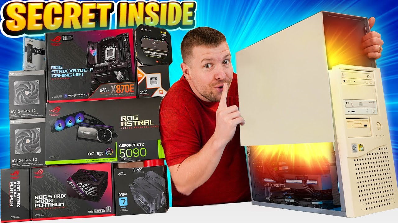 The ULTIMATE Sleeper PC Build - RTX 5090 + 9950X3D